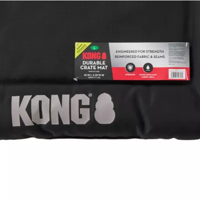 Kong® Durable Crate Mat Engineered For Strength & Durability, Water-Repellent Shell, Black - Image 5