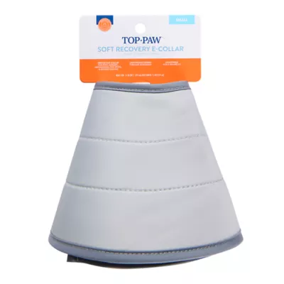 Top Paw Soft Recovery Adjustable E-Collar for Dogs, Grey, Available in XS, S, M & L/XL - Image 1
