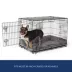 Top Paw® Plush Gray Crate Mat For Optimal Dog Comfort, Machine Washable image thumbnail 2