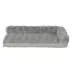 Top Paw® Plush Gray Crate Mat For Optimal Dog Comfort, Machine Washable image thumbnail 1