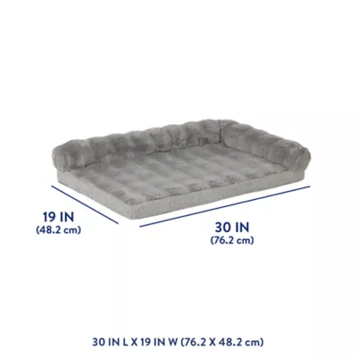 Top Paw® Plush Gray Crate Mat For Optimal Dog Comfort, Machine Washable - Image 3