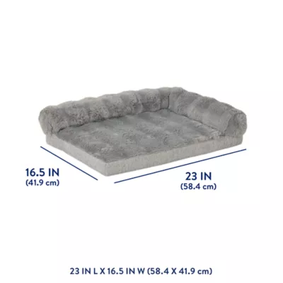Top Paw® Plush Gray Crate Mat For Optimal Dog Comfort, Machine Washable - Image 3