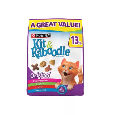 Kit & Kaboodle® Original Adult Cat Dry Food - Poultry, Liver, Ocean Fish - Image 1