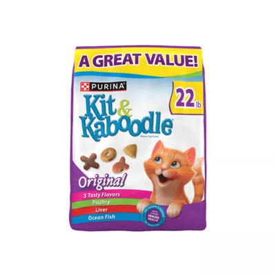 Kit & Kaboodle® Original Adult Cat Dry Food - Poultry, Liver, Ocean Fish - Image 1