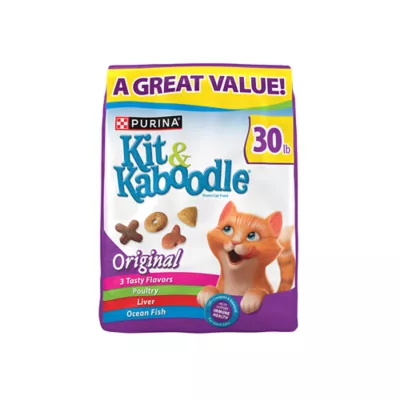 Kit & Kaboodle® Original Adult Cat Dry Food - Poultry, Liver, Ocean Fish - Image 1