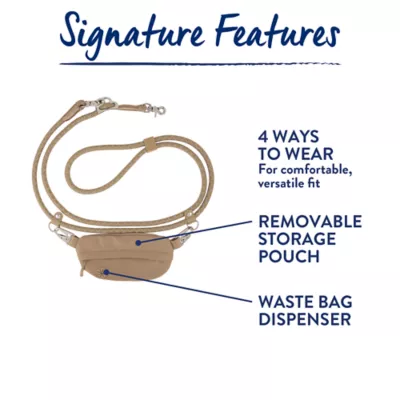 Top Paw® Multi-Wear Dog Leash with Pouch, Walking Dog Leash - Image 3