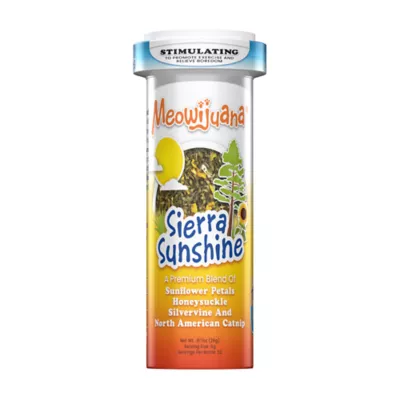 Meowijuana Sierra Sunshine Catnip Blend Promotes Play and Cat Health - Image 1