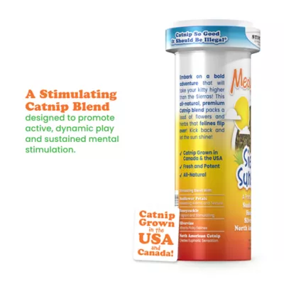 Meowijuana Sierra Sunshine Catnip Blend Promotes Play and Cat Health - Image 2