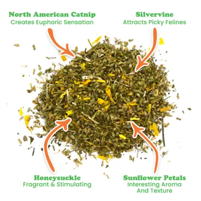 Meowijuana Sierra Sunshine Catnip Blend Promotes Play and Cat Health - Image 3