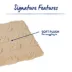 Top Paw® Plush Tan Crate Mat For Optimal Dog Comfort, Machine Washable image thumbnail 4