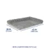 Top Paw® Plush Gray Crate Mat For Optimal Dog Comfort, Machine Washable image thumbnail 3