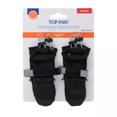 Top Paw® Essential Dog Boots, Multiple Colors & Sizes, Black/Tan, XS-XXL - Image 7