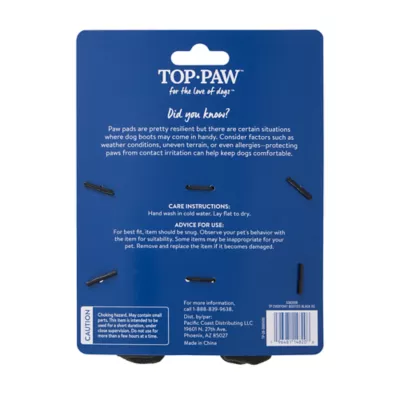 Top Paw® Essential Dog Boots, Multiple Colors & Sizes, Black/Tan, XS-XXL - Image 8