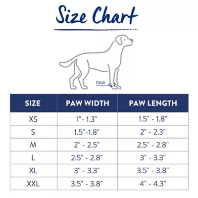 Top Paw® Essential Dog Boots, Multiple Colors & Sizes, Black/Tan, XS-XXL - Image 3