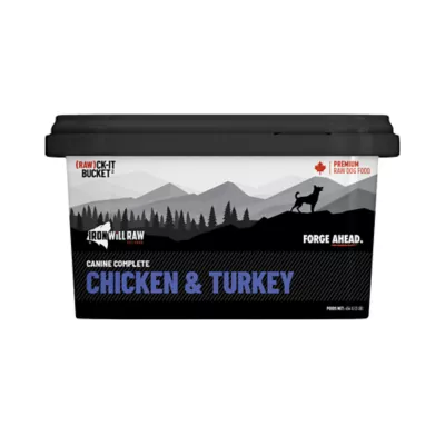 Iron Will Raw Rawckit Bucket Chicken & Turkey Frozen Dog Food - Image 1