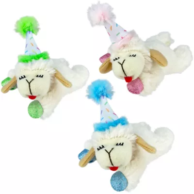 Multipet® Lamb Chop Birthday Cat Toy - Image 2