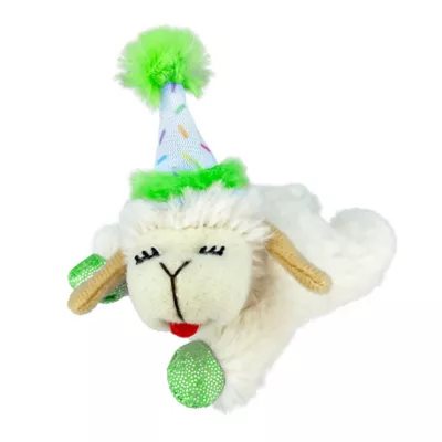 Multipet® Lamb Chop Birthday Cat Toy - Image 4