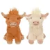 Multipet® Minipet Highland Cow Dog Toy image thumbnail 1