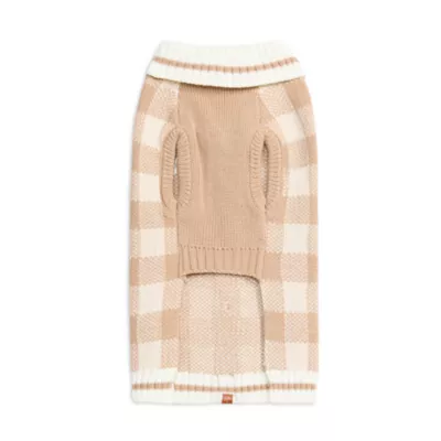 HOTEL DOGGY® Dog Plaid Sweater Cardigan - Image 6
