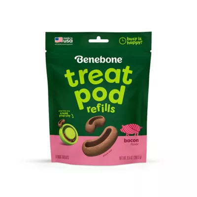 Benebone® Treat Pod Refills for Interactive Dog Toys, Bacon Flavor - Image 1