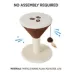 Whisker City® Espresso Martini Cat Scratcher, with Dangle Toy image thumbnail 4