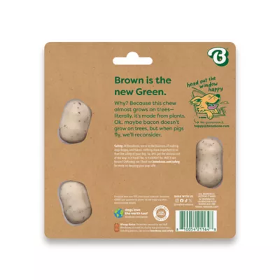 Benebone® Green Plant Based Wishbone Chew Dog Toy, Moderate Chewers - Image 2