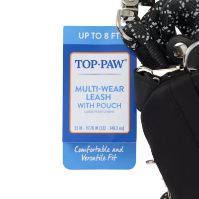 Top Paw® Multi-Wear Dog Leash with Pouch, Walking Dog Leash - Image 7