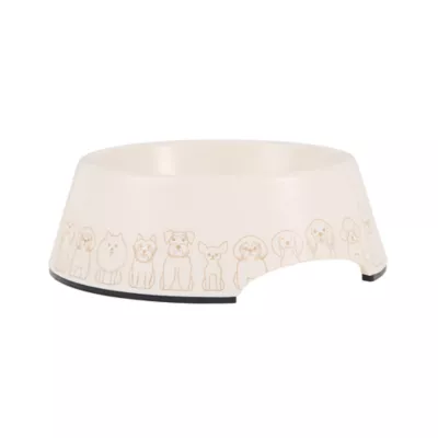 Top Paw® Tan Dog Melamine Dog Bowl, Multiple Sizes 12 OZ, 27 OZ - Image 1