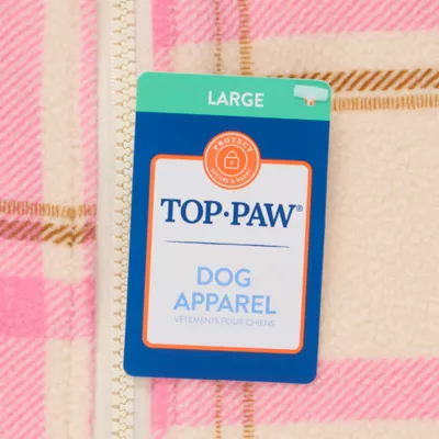 Top Paw® Step In Dog Jacket, Multiple Colors & Sizes, Teal/Pink/Grey/Brown/Blue, XS-XL - Image 4