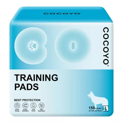 Cocoyo Best Value Training Pads, Leak Proof, Quick Drying & Puppy Attractant, X-Large- 150 Ct - Image 1