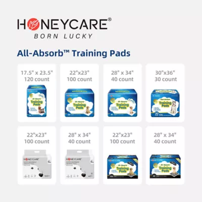 Honey Care Super Absorbant Speed Dry Dog Training Pads W/ Built-In Attractant, 3XL- 25 Ct - Image 5