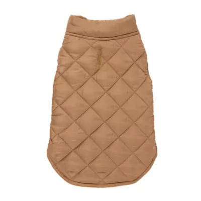 Top Paw® Dog Puffer Coat, Multiple Colors & Sizes, Pink/Grey/Green/Brown, XXS-XL - Image 2