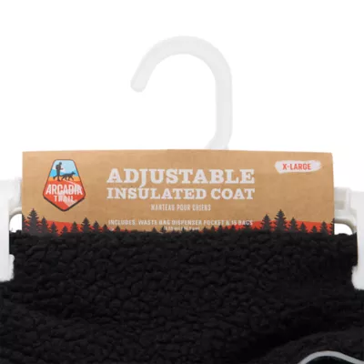 Arcadia Trail® Black Adjustable Dog Coat, Multiple Sizes, XS-XXL - Image 7