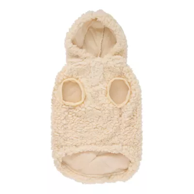Top Paw® Dog Bear Hoodie, Multiple Colors & Sizes, Cream/Pink/Grey/Brown, XS-XL - Image 3