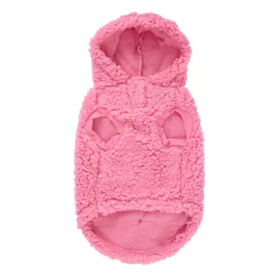 Top Paw® Dog Bear Hoodie, Multiple Colors & Sizes, Cream/Pink/Grey/Brown, XS-XL - Image 3