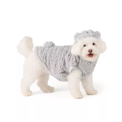 Top Paw® Dog Bear Hoodie, Multiple Colors & Sizes, Cream/Pink/Grey/Brown, XS-XL - Image 1