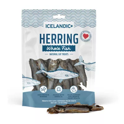 Icelandic+ Whole Fish Natural Cat Treats - Herring, 0.8 oz - Image 2