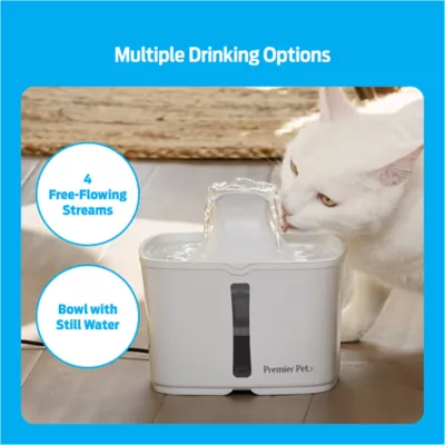 Premier Pet® 60 oz. Pet Fountain, Black - Image 4