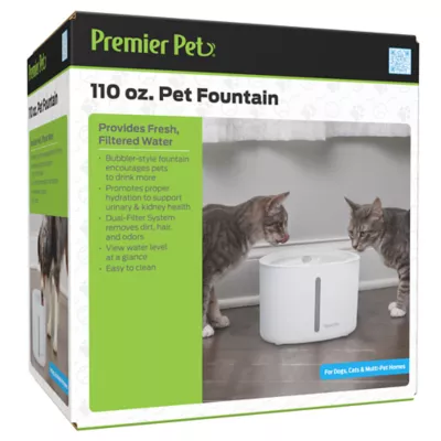 Premier Pet® 110 oz. Pet Fountain, White - Image 8