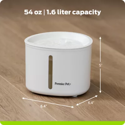 Premier Pet 54 oz. Pet Fountain, White - Image 6