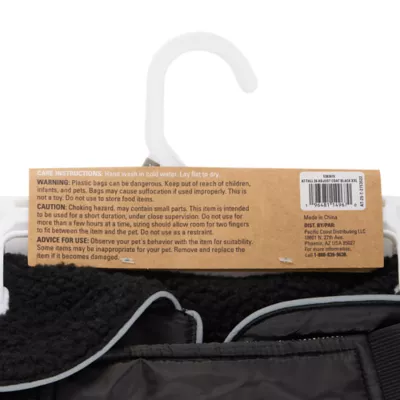 Arcadia Trail® Black Adjustable Dog Coat, Multiple Sizes, XS-XXL - Image 8