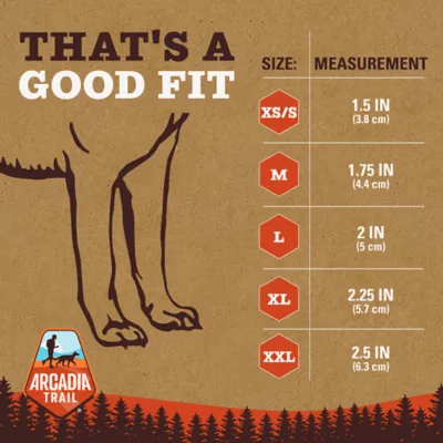 Arcadia Trail® Coated Dog Socks, Multiple Colors & Sizes, Black/Burgundy, XS-XXL - Image 3