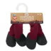 Arcadia Trail® Coated Dog Socks, Multiple Colors & Sizes, Black/Burgundy, XS-XXL image thumbnail 7