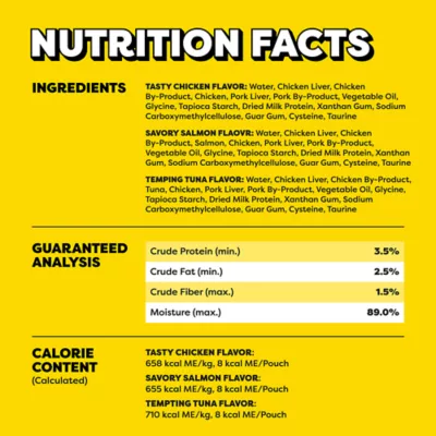 Temptations™ Lickable Puree Adult Cat Treats - Variety Pack, 10.1 Oz - Image 8