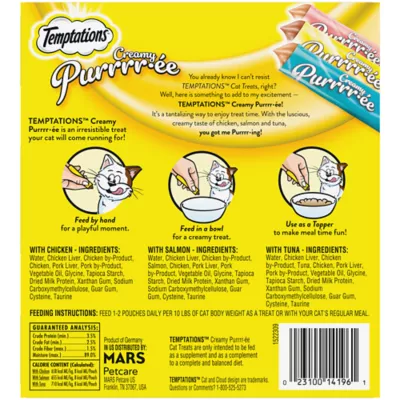 Temptations™ Lickable Puree Adult Cat Treats - Variety Pack, 10.1 Oz - Image 9