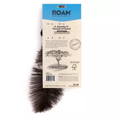 ROAM Ossy Ostrich Feather Teaser Cat Toy - Image 2