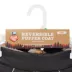Arcadia Trail® Reversible Dog Puffer Coat, Multiple Colors & Sizes, Black/Burgundy, XS-XXL image thumbnail 7