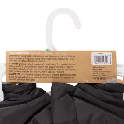 Arcadia Trail® Reversible Dog Puffer Coat, Multiple Colors & Sizes, Black/Burgundy, XS-XXL - Image 8