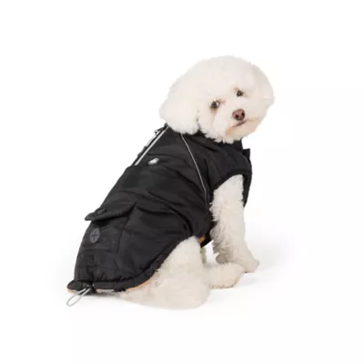 Arcadia Trail® Reversible Dog Puffer Coat, Multiple Colors & Sizes, Black/Burgundy, XS-XXL - Image 2