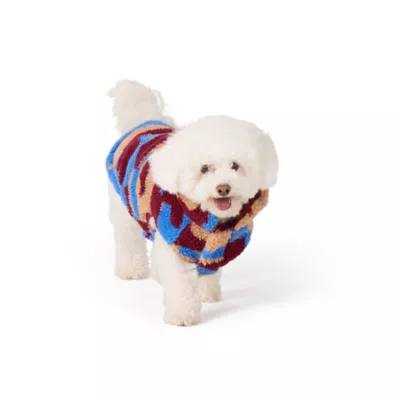 Arcadia Trail® Reversible Dog Puffer Coat, Multiple Colors & Sizes, Black/Burgundy, XS-XXL - Image 1